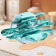 Musical catalka "octopus", light, sound, turquoise color