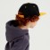 Basebolka with a direct visor for the boy Minaku, size 56, black/yellow color
