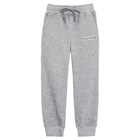 Pants for a boy, height 122 cm, gray color