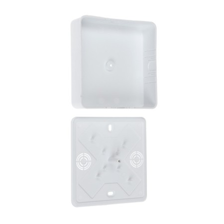 Dressing box for the cable channel Ural Pak, 100x100x29, IP 40, White, KR-513190100-060-1