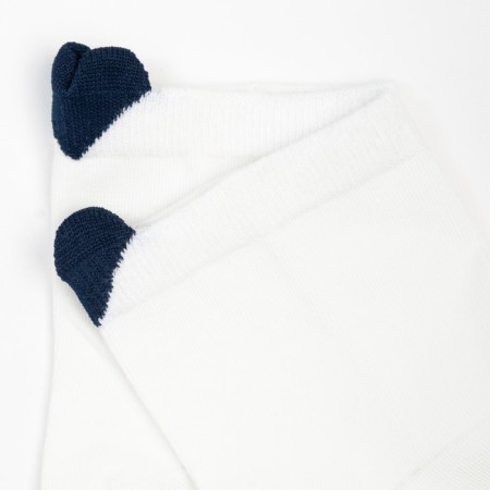 Women's socks, white color, size 36-40-2