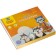 Plasticine 10 colors 150 g, multi-bullets "Raccoon in Alaska", with stack, cardboard packaging