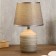Table lamp "Credo" 1x40W E14 gray 20x20x34 cm Risalux