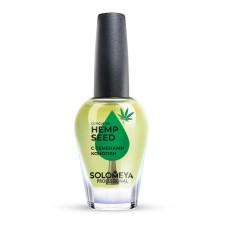 Масло для кутикулы и ногтей Solomeya «Семена конопли», с витаминами, 9 мл