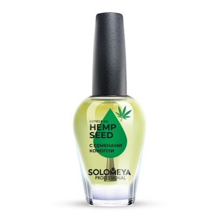 Solomeya Konopli seeds and nail cutter oil and nails, with vitamins, 9 ml