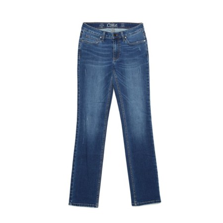Women's jeans with an average landing Conte Elegant Straight, size S, color Authentic Blue-2