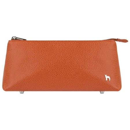 Lightning cosmetic bag, orange color