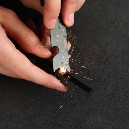 Tourist set for ignition "Iskra": fire, wick-6