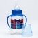 A bottle of feeding "Little Boss", a classic throat, with handles, 150 ml., 0 months, color blue