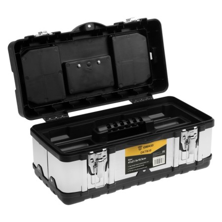 DEKO DKTB30, metal case and locks, 16 ", 410 x 215 x 185 mm-2