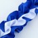 Tape to the hood "Wedding", triple, white-blue