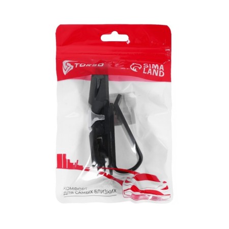 TORSO glasses holder, clamp, chrome-3
