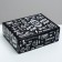 Gift double -sided folding, packaging, “brutal man”, 27 x 21 x 9 cm