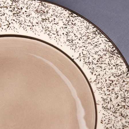 Set of dishes "Vostochny", ceramics, gray, 18 objects, Iran-5