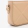 Cross-Bodi Bag on a zipper, beige color