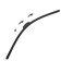 AZARD Zebra wiper brush, 25 "/ 650 mm, frameless, 4 adapters