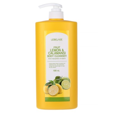 Shower gel with extracts of lemon and kalamansi Lebelage