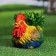 Figure Kashpo "Rooster" 25x16x18cm
