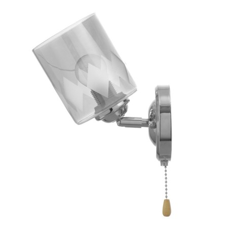 Sconces "Launa" 1he27 40t chrome 20x11x20 cm-3