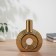 VAZ Coramics Table "Bram" Round, 21.5x17 cm, gold