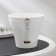 Kashpo for flowers with an insert "Athena", 1 l, white color