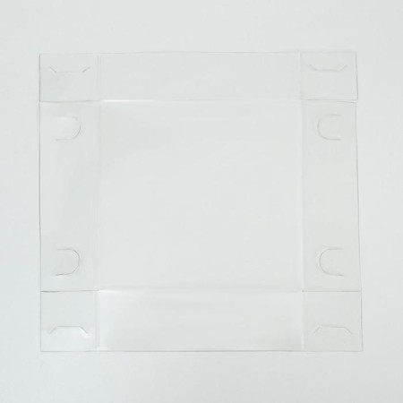Gift box for flowers with PVC lid, packaging, “Happiness in every moment”, 12 x 12 x 12 cm-4