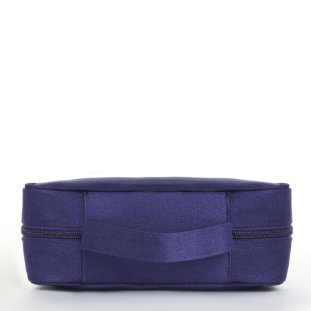 Lightning cosmetic bag, blue color-1