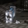 LED figure "Silver lantern with deer" 7 × 13 × 3.5 cm, plastic, batteries AG13x3, glow warm white