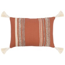 Decorative pillow with embroidery Braids Ethnic, size, 30x45 cm