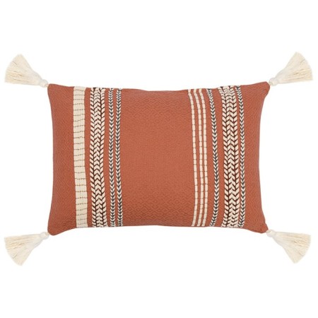 Decorative pillow with embroidery Braids Ethnic, size, 30x45 cm