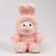 Soft toy "Bunny", pink color