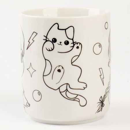 Painting mugs with paints (partial filling) "Lovely Friends"-7