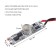Apeyron sensory switch, in alum. Profile, height 6 mm, 36/72W, IP20, function. Dimm.