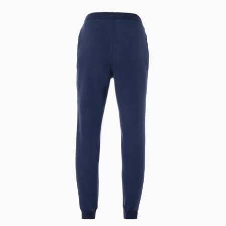 Male pants are laid down, the color is dark blue, size 58-8