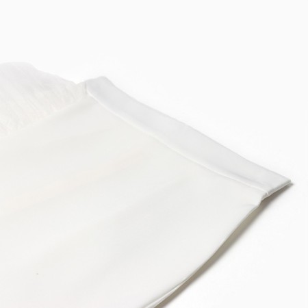 Women's skirt Minaku: Partydress Milk color, river 50-6