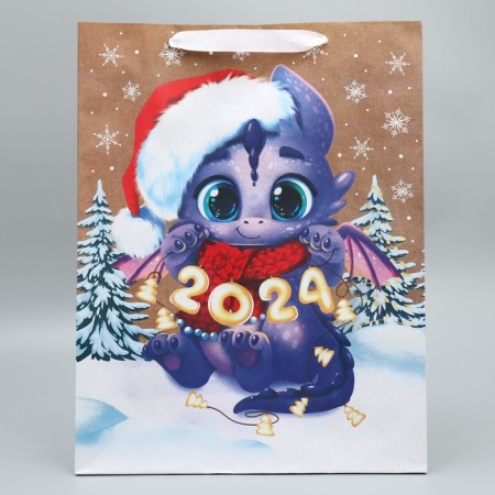 Craft vertical “Dragosh”, l 31 x 40 x 11.5 cm, New Year-1