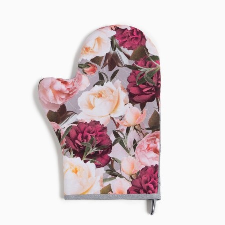 Set Gift shares Flower Cat: mittens 20x28 cm, seize 17x17 cm, 2 blades-2
