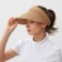 Female visor minku, color light brown, river 58