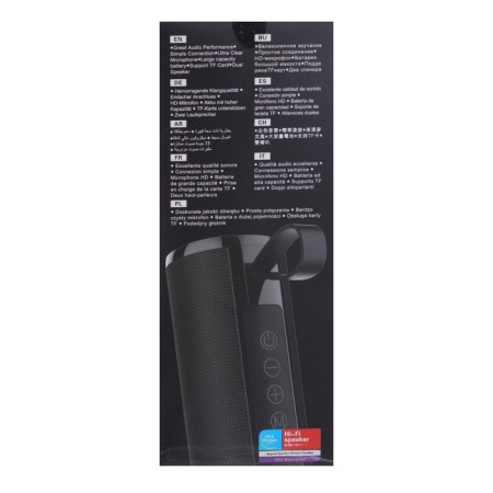 Portable column Borofone BR1 Beyond, 5 W, BT5.0, AUX, Microsd, USB, 1200 mAh, black-6