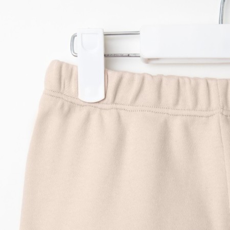 Kidsa (sweatshirt, shorts) minku, beige color, height 110 cm-10