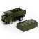 Metal machine "UAZ 452. Army", inertia, 1:43