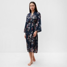 Халат домашний KAFTAN "Дракон", размер 44-46, синий