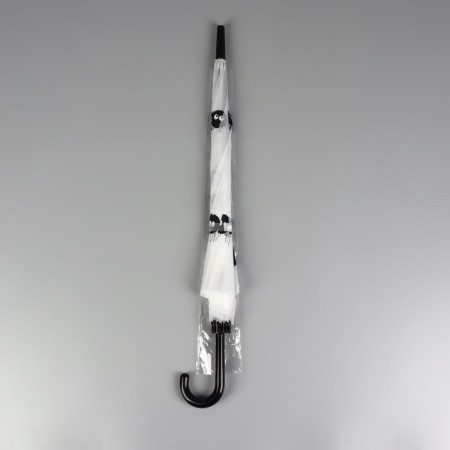 Umbrella - semi -automatic cane, 8 spokes, r = 47/54 cm, d = 108 cm, color mix-4