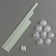 Star for balloons for 8 balls, height 80 cm, blue
