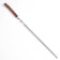 Shampoo corner, with a wooden handle "eco" working part - 40 cm, 63 x 1.2 cm, steel - 2 mm,