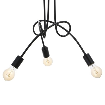 Lamp "Knot" Black 3x40W E27 54x54x40 cm BayerLux-3