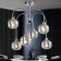 Rivoli Montaro 4078-306, 6he14, 40wt chandelier