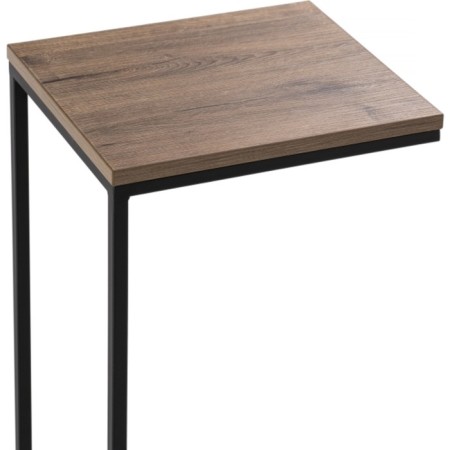 Coffee table Hercules Metal, Oak Velington/Black 30x34x62 cm-5