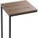 Coffee table Hercules Metal, Oak Velington/Black 30x34x62 cm