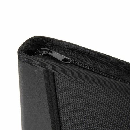 A4 lightning folder, 2 departments, calligrata, 350 x 282 x 33 mm, plastic, 4 pockets, business class, black-7